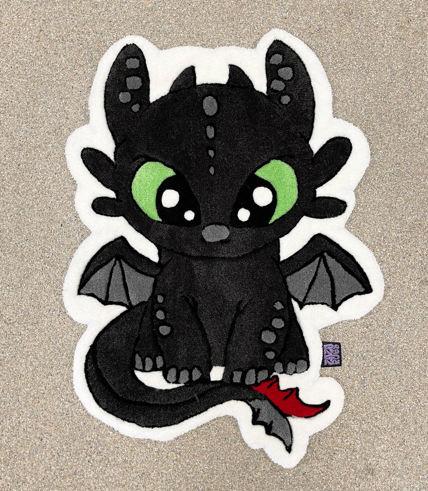 TOOTHLESS DRAGON RUG