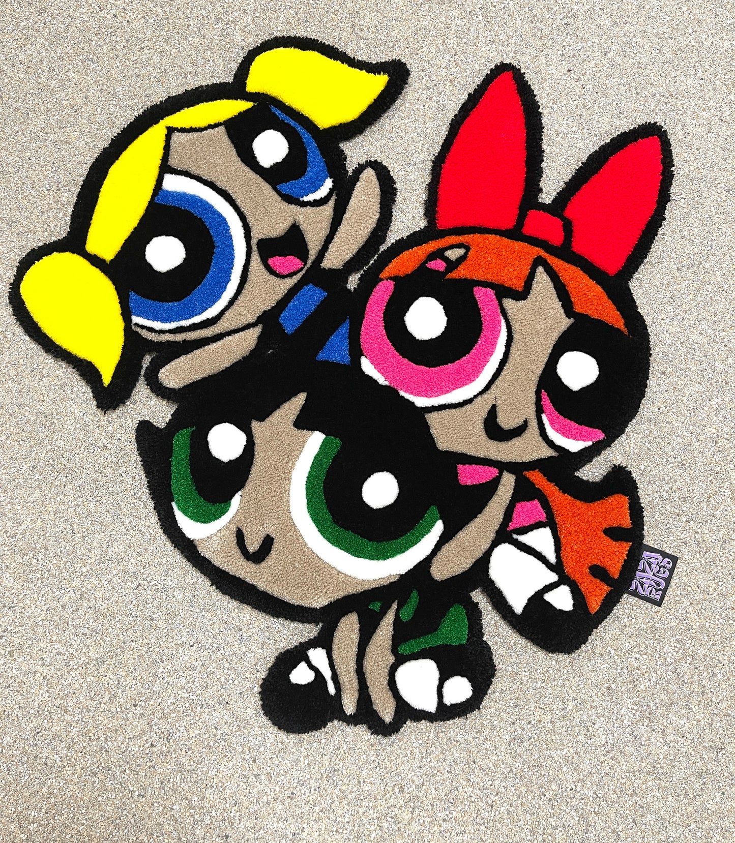 POWERPUFF GIRL RUG